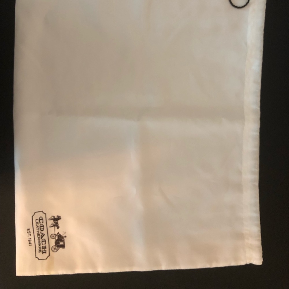 Coach dust bag